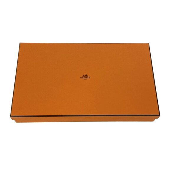 HERMES Carres 140/Carre Geant - Navy Blue Multi Cashmere Silk Scarf - Picture 7 of 7